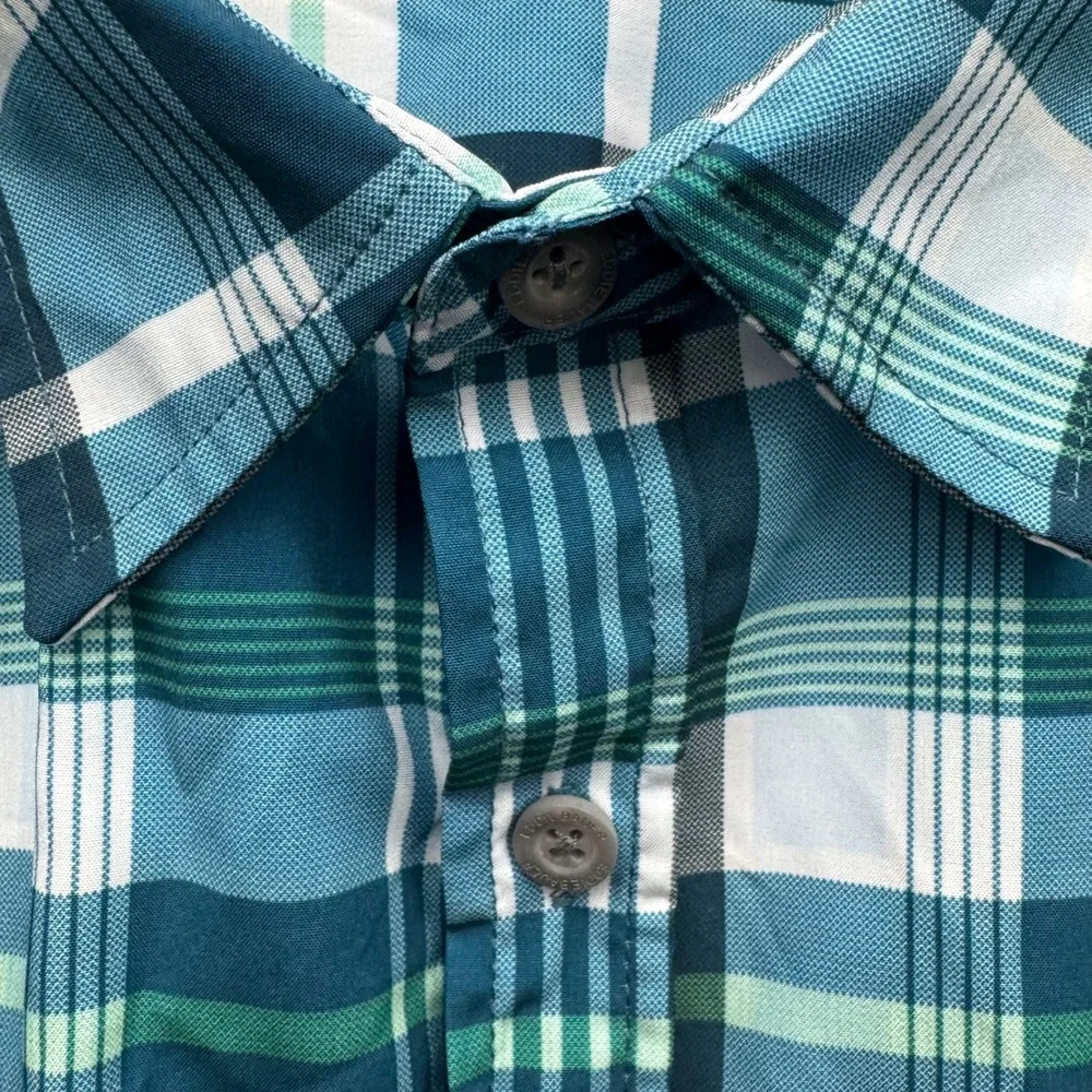 Eddie Bauer Button‎ Up Shirt Men's Size XL Plaid Long Sleeve Casual Outdoor Top